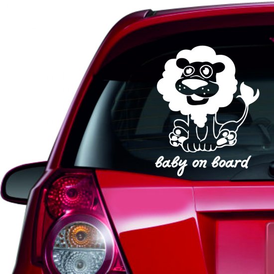 Αυτοκόλλητο αυτοκινήτου - Baby on board 58